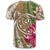 Hawaii Polynesian Turtle Tropical Hibiscus Plumeria T Shirt Gold - Polynesian Pride