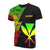 Tahiti T Shirt Polynesian Patter Green Flash Style - Polynesian Pride