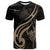 Hawaii T-Shirt - Scorpio Tribal Pattern Style Gold