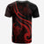 Hawaii T Shirt Scorpio Tribal Pattern Style Red - Polynesian Pride