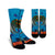 Hawaii Sea Cartoon Crew Socks - AH Crew Socks White - Polynesian Pride
