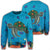 Hawaii Sea Cartoon Sweatshirt - AH Unisex Black - Polynesian Pride
