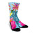 Hawaii Sea Turtle Hibiscus Kanaka Crew Socks - AH - Polynesian Pride