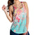 Hawaii Sea Turtle Plumeria Racerback Tank - AH - Polynesian Pride
