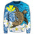 Hawaii Sea Turtle Plumeria Coconut Tree Sweatshirt - AH - Polynesian Pride