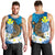 Hawaii Sea Turtle Plumeria Coconut Tree Tank Top - AH - Polynesian Pride