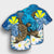 Hawaii Sea Turtle Plumeria Coconut Tree Hawaiian Shirt - AH - Polynesian Pride