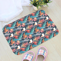 Hawaii Seamless Tropical Flower Hawaiian Summer Hawaii Door Mat - Polynesian Pride