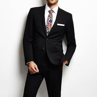 Hawaii Seamless Tropical Flower Plant And Leaf Pattern Background Necktie One Size Black Necktie - Polynesian Pride