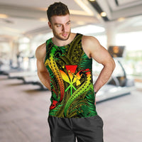 Hawaii Shark Polynesian Tropical Tank Top - Reggae - AH - Polynesian Pride
