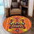 Hawaii Tiki Pattern Round Carpet - AH - Polynesian Pride