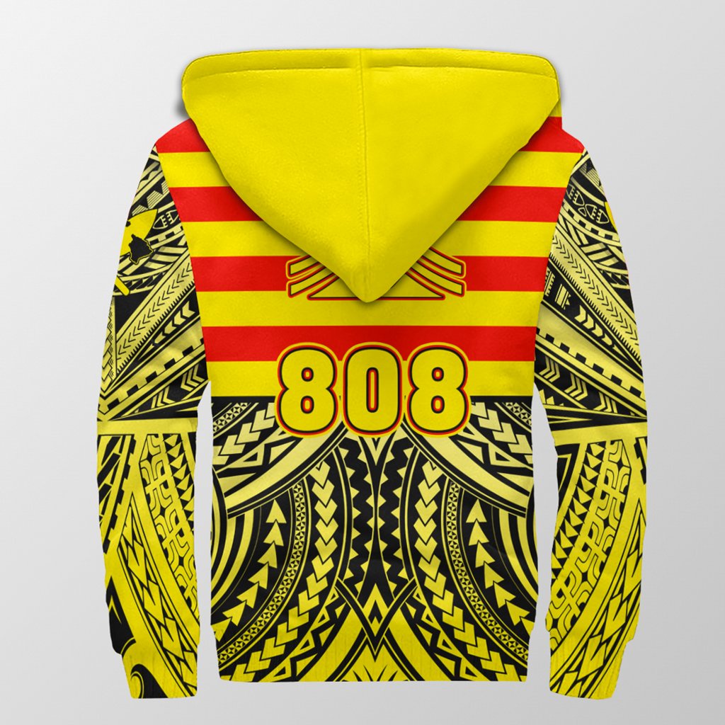 Hawaii - Hawaiian Mauna Kea Sherpa Hoodie - Speaka Style - AH - Polynesian Pride