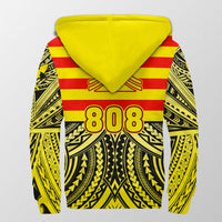 Hawaii - Hawaiian Mauna Kea Sherpa Hoodie - Speaka Style - AH - Polynesian Pride