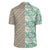 Hawaii Tropical Blue Lauhala Moiety Hawaiian Shirt - Polynesian Pride