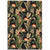 Hawaii Tropical Floral Vintage Strelitzia Flower Banana Leaves Area Rug - AH Luxurious - Polynesian Pride