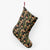 Hawaii Tropical Floral Vintage Strelitzia Flower Banana Leaves Christmas Stocking 26 X 42 cm Black Christmas Stocking - Polynesian Pride