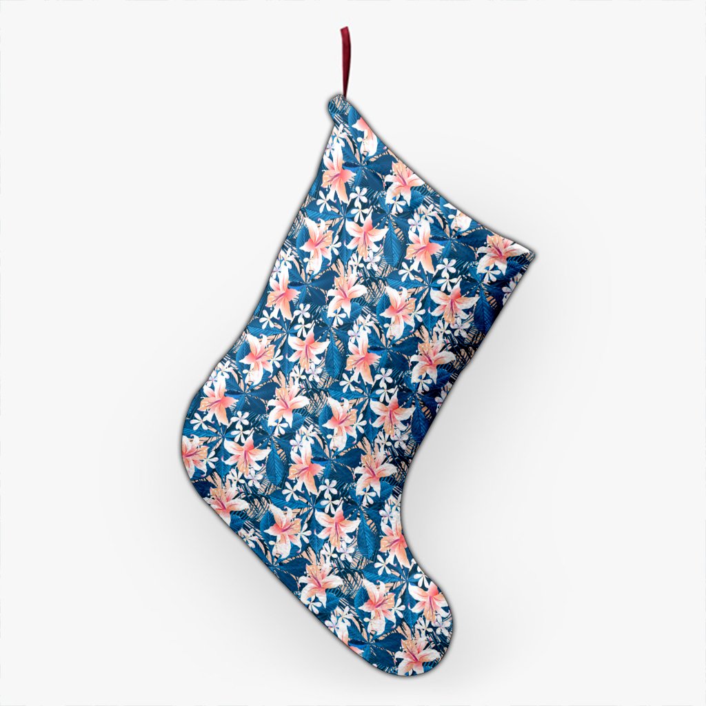 hawaii-tropical-hibiscus-blue-christmas-stocking