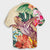 Hawaii Tropical Hibiscus Turtle Beige Hawaiian Shirt - AH - Polynesian Pride