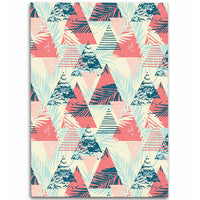 Hawaii Tropical Leaf Triangle Pattern Area Rug - AH Luxurious - Polynesian Pride