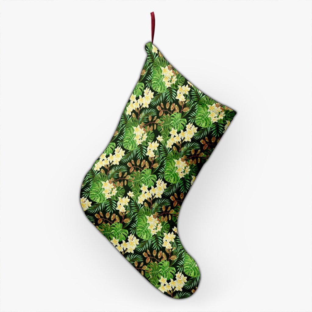 hawaii-tropical-leaves-and-plumeria-christmas-stocking