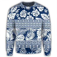 Hawaii Tropical Pattern Sweatshirt - AH - Polynesian Pride