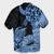 Hawaii Turtle Hawaiian Shirt Polynesian Hibiscus Art Blue - AH - Polynesian Pride