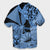 Hawaii Turtle Hawaiian Shirt Polynesian Hibiscus Art Ver 2.0 Blue - AH - Polynesian Pride