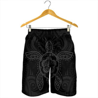 Hawaii Turtle Fixed Gray Men's Shorts AH - Polynesian Pride