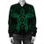 Hawaii Turtle Fixed Green Bomber Jacket AH - Polynesian Pride