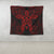 Hawaii Turtle Fixed Red Tapestry AH - Polynesian Pride