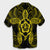 Hawaii Turtle Fixed Yellow Hawaiian Shirt AH - Polynesian Pride