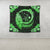 Hawaii Turtle Hibiscus Map Polynesian Tapestry Green - AH - Polynesian Pride
