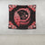 Hawaii Turtle Hibiscus Map Polynesian Tapestry Red - AH - Polynesian Pride