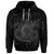 Custom Hawaii Turtle Hibiscus Polynesian Hoodie Full Style Gray - Polynesian Pride