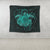 Hawaii Turtle Hibiscus Polynesian Tapestry - Full Style - Turquoise - AH - Polynesian Pride