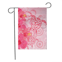 Hawaii Turtle Hibiscus Vintage Pink Flag - AH - Polynesian Pride