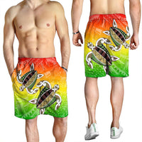 Hawaii Turtle Kanaka Maoli Men's Shorts - AH - Polynesian Pride