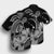 Hawaii Turtle Map Polynesian Hawaiian Shirt Safety Gray - AH - Polynesian Pride