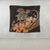 Hawaii Turtle Map Polynesian Tapestry Safety Orange - AH - Polynesian Pride