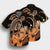 Hawaii Turtle Map Polynesian Hawaiian Shirt Safety Orange - AH - Polynesian Pride