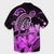 Hawaii Turtle Map Polynesian Hawaiian Shirt Safety Pink - AH - Polynesian Pride