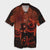 Hawaii Turtle Ohana Hibiscus Poly Hawaiian Shirt - Orange - AH Unisex Black - Polynesian Pride