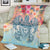 Hawaii Turtle Ohana Stary Night Hibiscus Premium Blankets - AH - Polynesian Pride