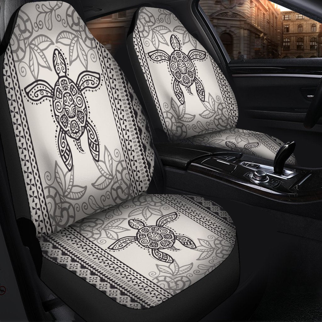 Hawaii Turtle Pattern Car Seat Covers - AH - Polynesian Pride