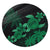 Hawaii Turtle Plumeria Coconut Tree Polynesian Round Carpet - Green - AH Round Carpet Luxurious Plush - Polynesian Pride