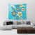 Hawaii Turtle Plumeria Kanaka Ocean Tapestry - AH - Polynesian Pride