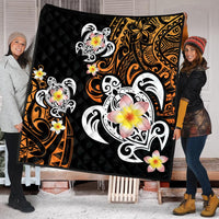 Hawaii Turtle Plumeria Polynesian Premium Quilt - Hete Style - AH - Polynesian Pride