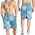 Hawaii Turtle Plumeria Polynesian Simple Men's Shorts - AH - Polynesian Pride