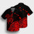Hawaii Turtle Polynesian Map Plumeria Hawaiian Shirt Red - AH - Polynesian Pride