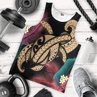 Hawaii Turtle Polynesian Tropical Tank Top - Ghia Style Gold - AH - Polynesian Pride